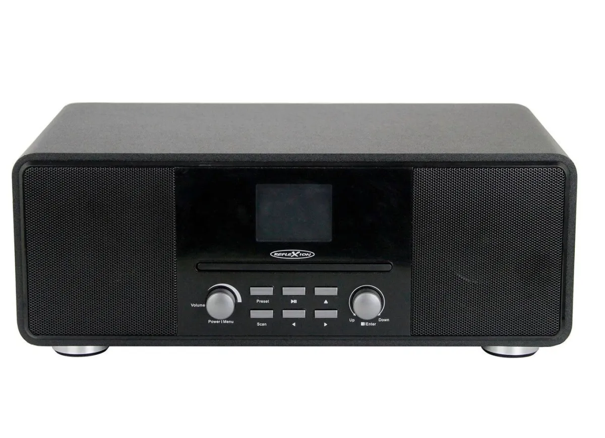 Hot Reflexion HRA19INT Stereoanlage mit Internet-Radio SCHWARZ