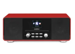 New Reflexion HRA19INT Stereoanlage mit Internet-Radio ROT
