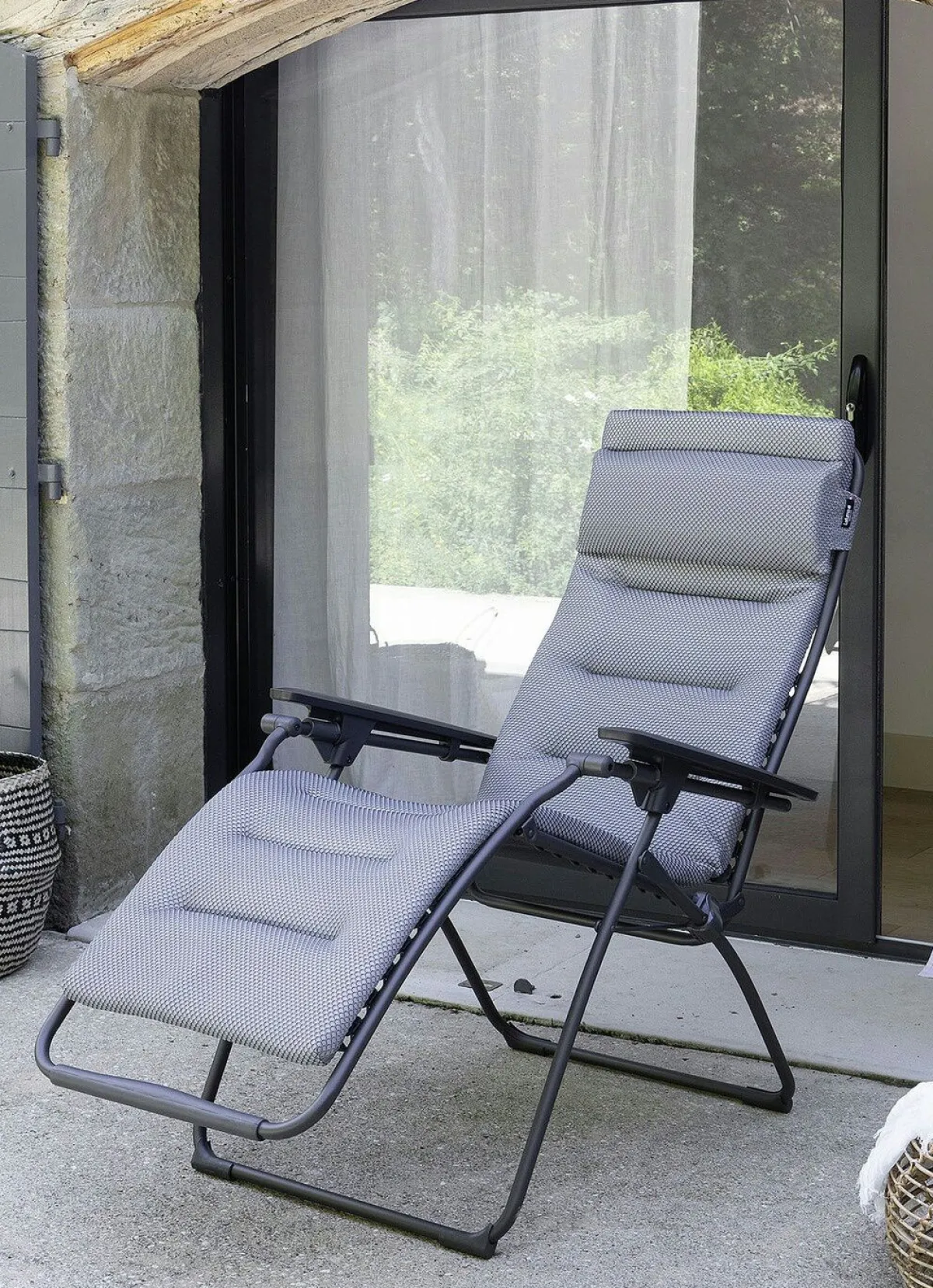 Discount BADER Relax-Liege Lafuma Be Comfort SILBER