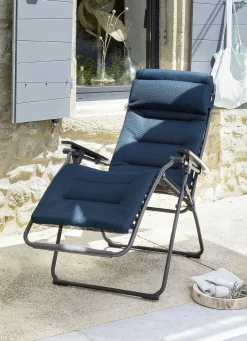 New LAFUMA Relax-Liege XL Be Comfort BLAU