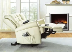 Outlet BADER Relax-Sessel für Entspannung erster Klasse CREME