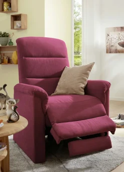 Sale BADER Relax-Sessel mit doppelter Federung ROT