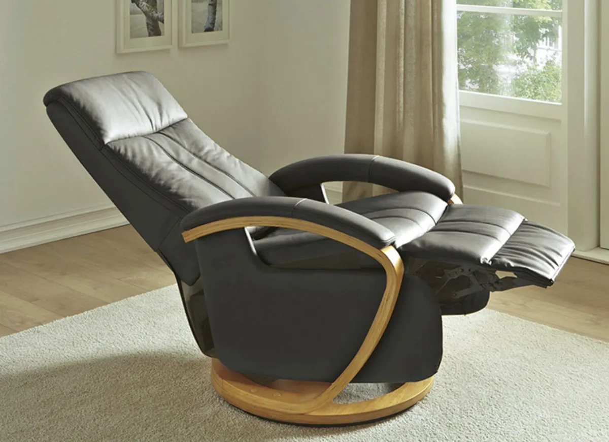 Sale BADER Relaxsessel mit Fußstütze BRAUN