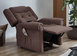 Best BADER Relaxsessel mit Motor und Aufstehhilfe braun