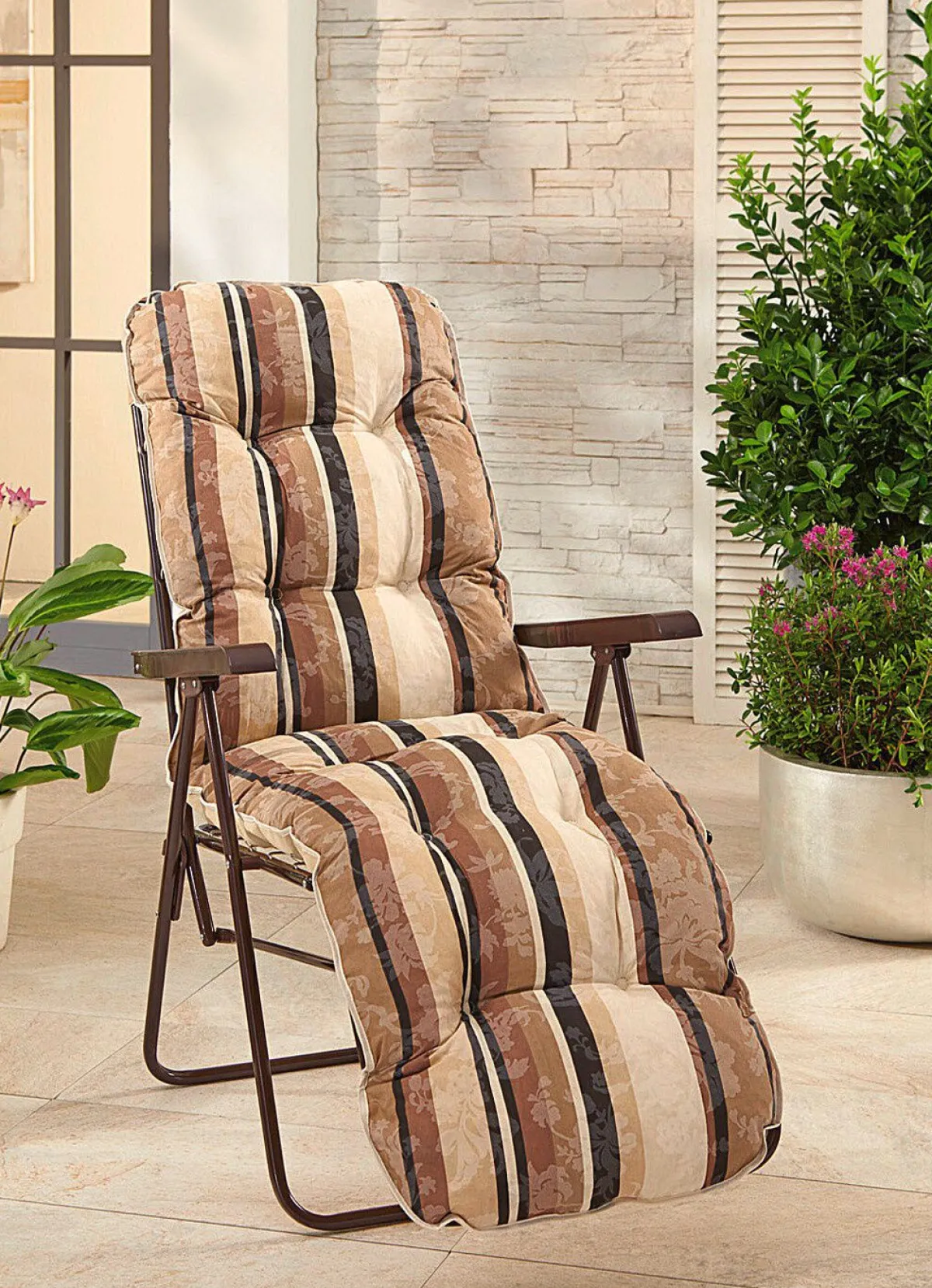 Outlet BADER Relaxsessel „Sylt“ braun/1017