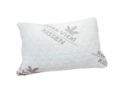 Best BADER Relax-Vital Hanfkissen WEISS-GRAU