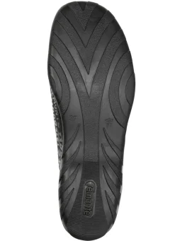 Discount Remonte , bequeme Damen-Sneaker, Weite G, mit herausnehmbarem Fußbett SCHWARZ-BRONZE