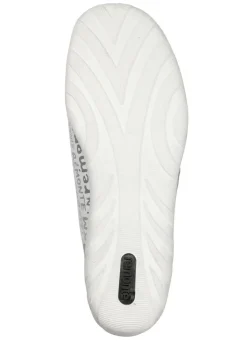 Clearance Remonte , bequeme Damen-Sneaker, Weite G, mit herausnehmbarem Fußbett HELLGRAU-WEISS