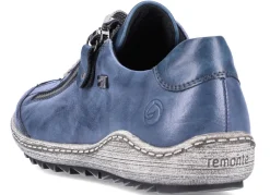 Hot Remonte , bequeme Damen-Sneaker, Weite G, mit herausnehmbarem Fußbett BLAU