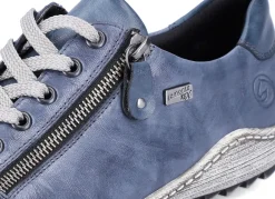 Hot Remonte , bequeme Damen-Sneaker, Weite G, mit herausnehmbarem Fußbett BLAU