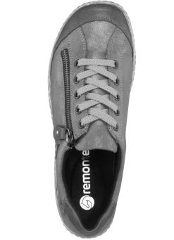 Online Remonte , bequeme Damen-Sneaker, Weite G, mit herausnehmbarem Fußbett GRAU