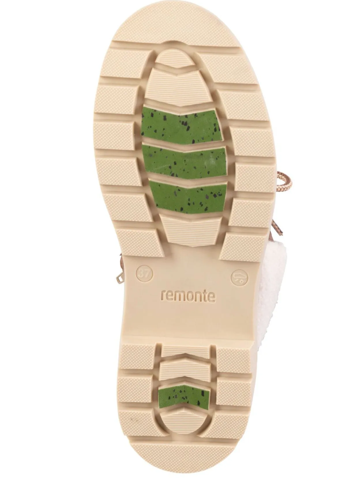 New Remonte , gefütterte Damen-Boots, Winterschuhe, Weite G, mit Reißverschluss BRAUN-SAND
