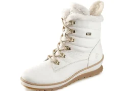 Sale Remonte , gefütterte Damen-Stiefeletten, Winterschuhe, Weite G, mit Lammwolle NATURWEISS