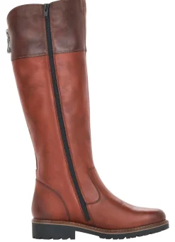 Discount Remonte , gefütterte Damen-Stiefel, Winterschuhe, Weite G, mit Reißverschluss MARONE-MOKKA
