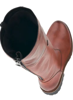 Discount Remonte , gefütterte Damen-Stiefel, Winterschuhe, Weite G, mit Reißverschluss MARONE-MOKKA