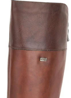Discount Remonte , gefütterte Damen-Stiefel, Winterschuhe, Weite G, mit Reißverschluss MARONE-MOKKA