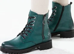 Online Remonte , modische Damen-Stiefeletten, Winterschuhe, Weite G, mit herausnehmbarem Fußbett PETROL