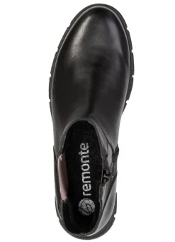 Online Remonte , modische Damen-Stiefeletten, Winterschuhe, Weite G, mit Reißverschluss SCHWARZ-BRAUN
