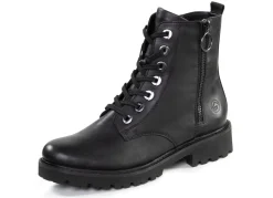 Hot Remonte , modische Damen-Stiefeletten, Winterschuhe, Weite G, mit herausnehmbarem Fußbett SCHWARZ