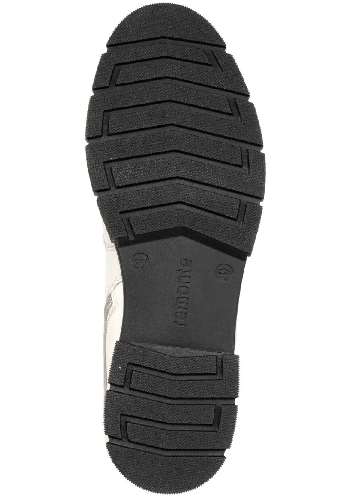 Hot Remonte , schicke Damen-Stiefeletten, Winterschuhe, Weite G, mit Reißverschluss NATURWEISS