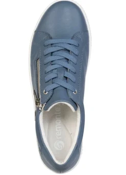 Best Remonte , sportliche Damen-Sneaker, Weite G, mit herausnehmbarem Fußbett JEANS