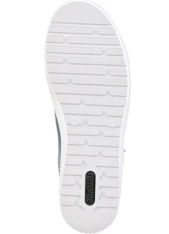 Best Remonte , sportliche Damen-Sneaker, Weite G, mit herausnehmbarem Fußbett JEANS