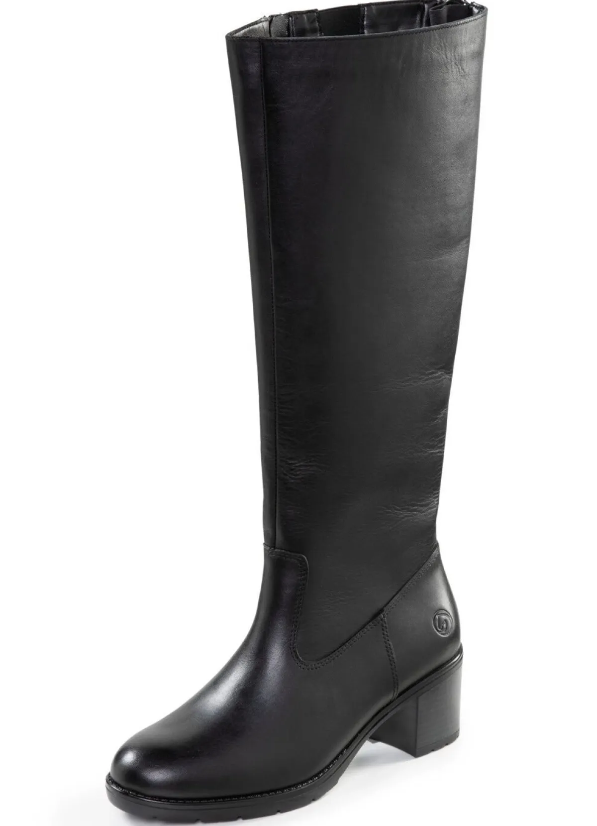 Hot Remonte Stiefel mit seitlichem Gummizug SCHWARZ