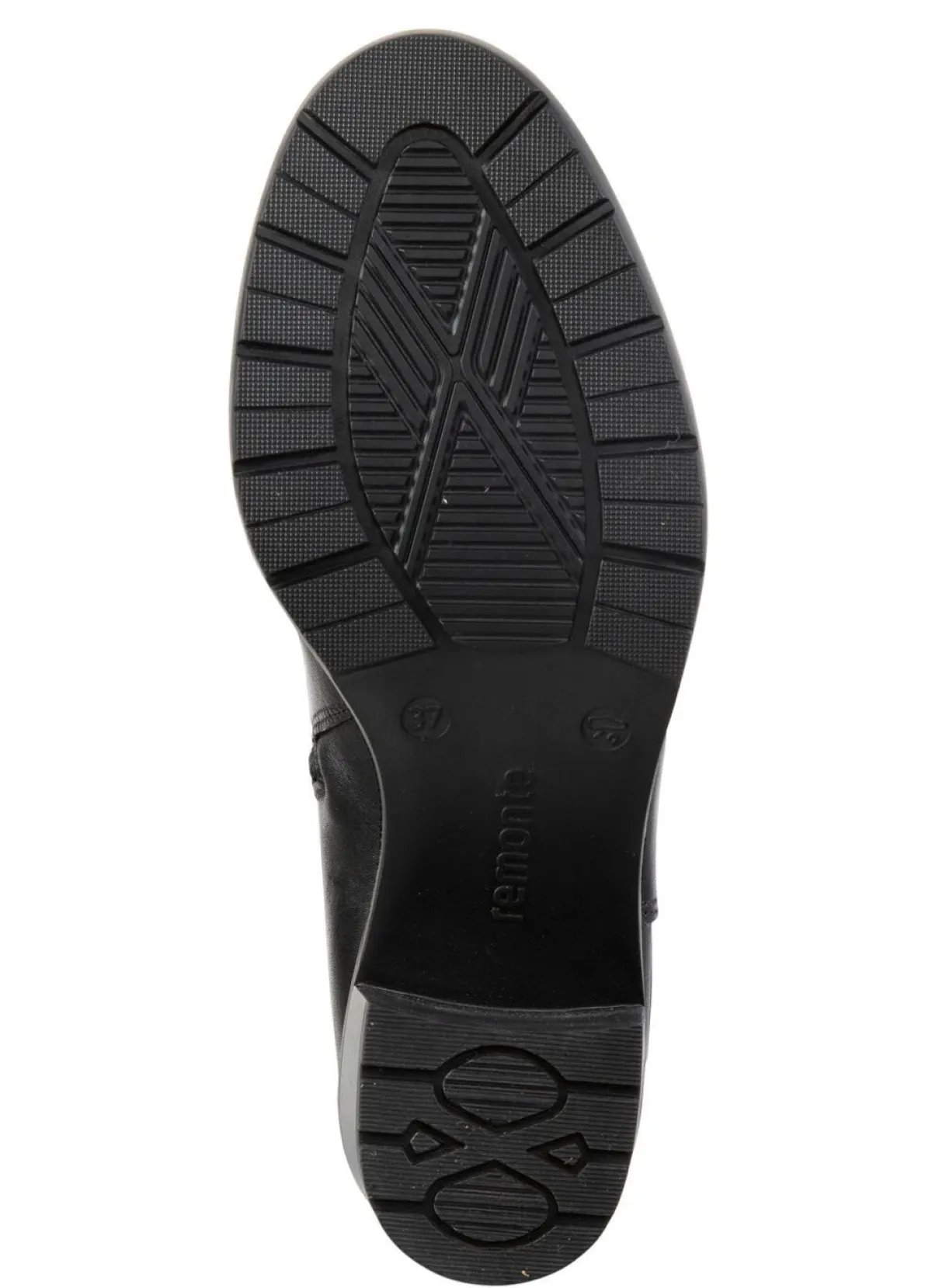 Hot Remonte Stiefel mit seitlichem Gummizug SCHWARZ