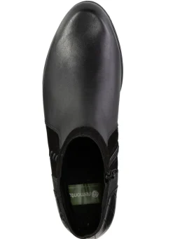 Outlet Remonte Stiefelette mit seitlicher Zier-Naht SCHWARZ