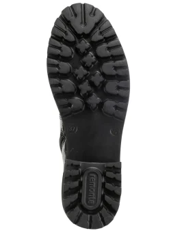 Online Remonte , stylische Damen-Stiefeletten, Winterschuhe, Weite G, mit herausnehmbarem Fußbett SCHWARZ-GOLD