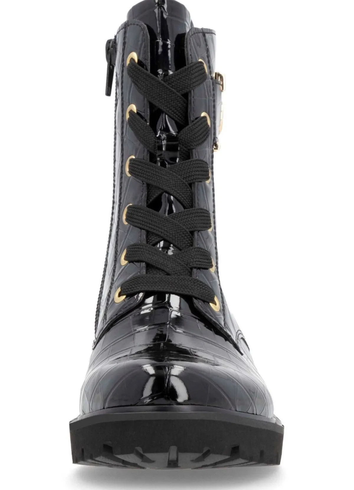 Online Remonte , stylische Damen-Stiefeletten, Winterschuhe, Weite G, mit herausnehmbarem Fußbett SCHWARZ-GOLD