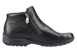 Rieker Bootie mit Ziersteppung SCHWARZ