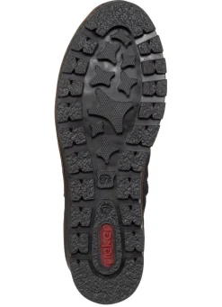 Online Rieker , gefütterte Damen-Stiefeletten, Winterschuhe, mit Reißverschluss SCHWARZ