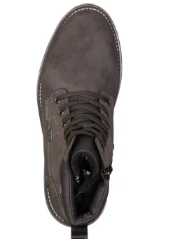 New Rieker , gefütterte Herren-Boots, Winterschuhe, Weite H, mit Reißverschluss ANTHRAZIT
