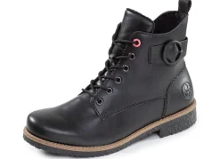 Discount Rieker , klassische Damen-Stiefeletten, mit Reißverschluss SCHWARZ