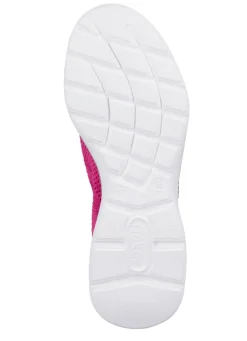 Best BADER Rieker, leichte Damen-Sneaker, Weite G, mit MemoSoft-Textileinlage PINK