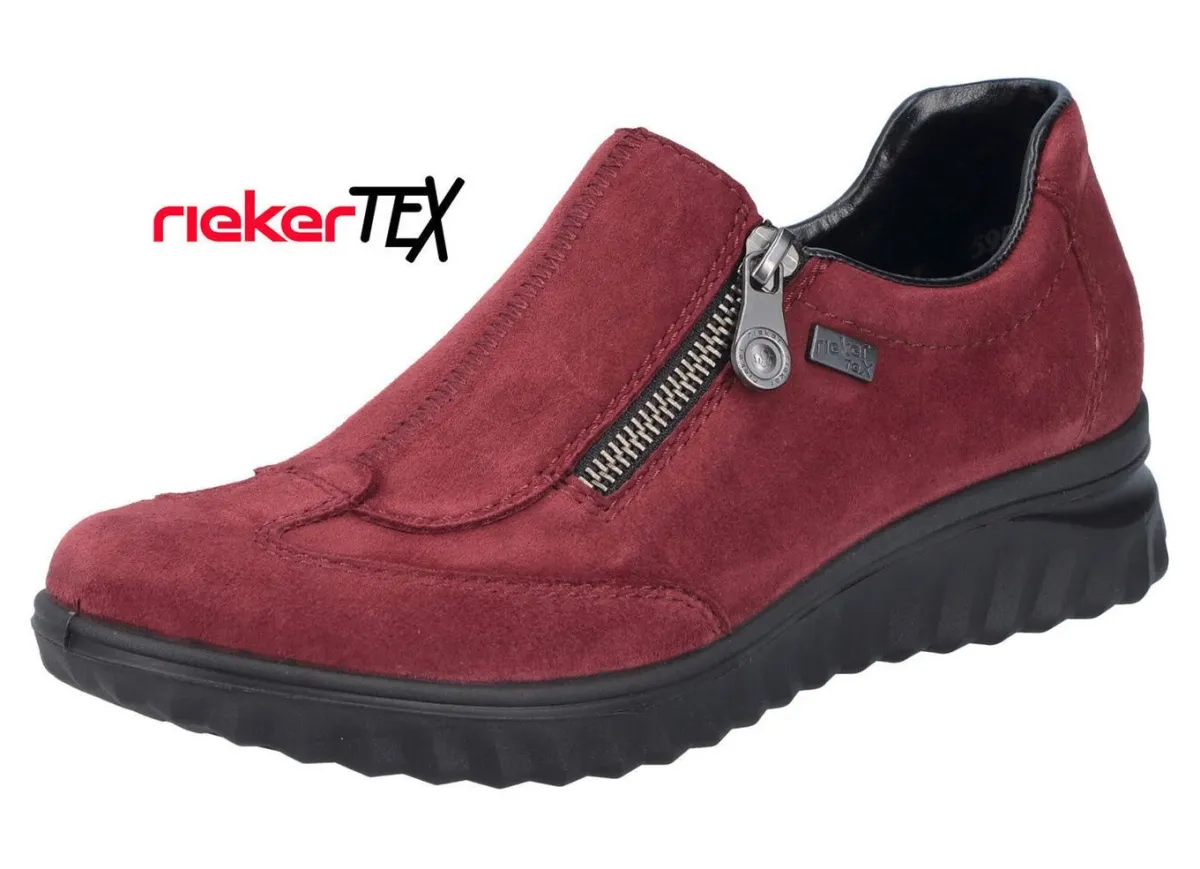 Best Rieker Slipper mit Klimamembrane ausgestattet BORDEAUX
