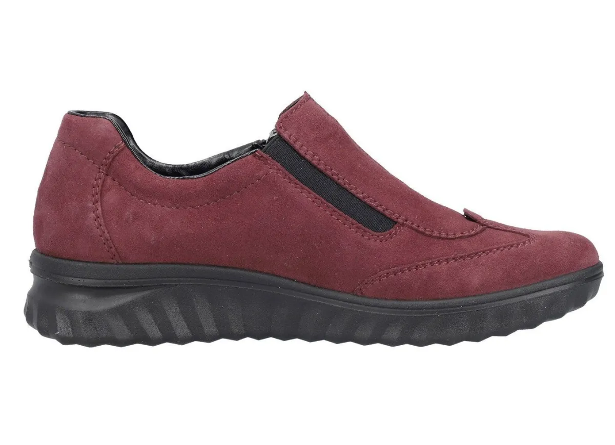 Best Rieker Slipper mit Klimamembrane ausgestattet BORDEAUX