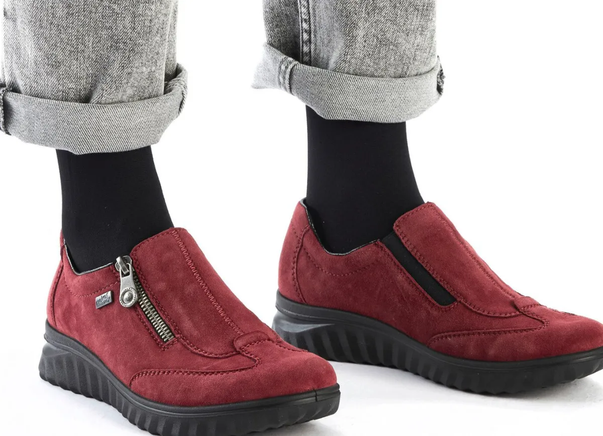 Best Rieker Slipper mit Klimamembrane ausgestattet BORDEAUX