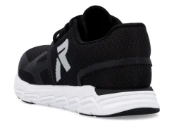 Discount Rieker Sneaker aus teilweise beschichtetem Meshmaterial SCHWARZ
