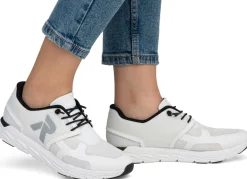 New Rieker Sneaker aus teilweise beschichtetem Meshmaterial WEISS
