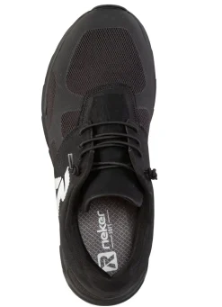 Sale Rieker Sneaker mit elastischer Zierschnürung SCHWARZ