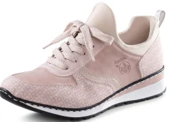 Outlet Rieker Sneaker mit Zierschnürung PUDERROSÉ
