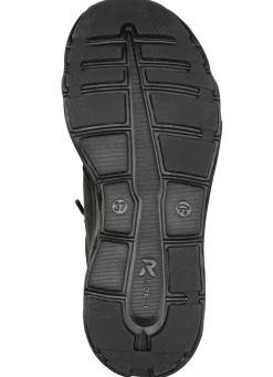 Rieker , sportive Damen-Sneaker, Weite G, mit herausnehmbarem Fußbett SCHWARZ