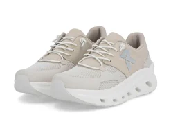 Rieker , sportive Damen-Sneaker, Weite G, mit herausnehmbarem Fußbett HELLBEIGE