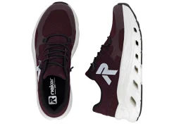 Rieker , sportive Damen-Sneaker, Weite G, mit herausnehmbarem Fußbett WEINROT