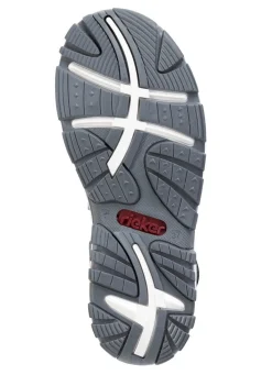 Sale Rieker , sportliche Damen-Sandalen, mit zwei Klettspangen BLAU