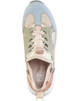 Outlet Rieker , stylische Damen-Boots, Weite G, mit herausnehmbarem Fußbett MULTICOLOR