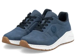 Hot Rieker , stylische Damen-Sneaker, Weite H, mit herausnehmbarem Fußbett JEANS