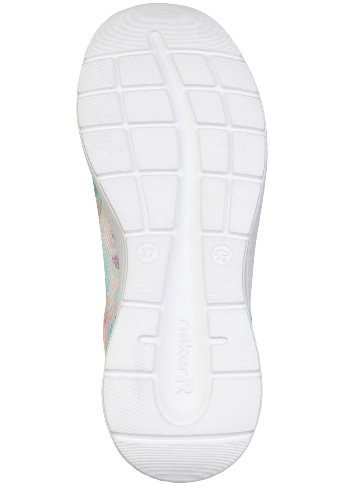 Sale Rieker , stylische Damen-Sneaker, mit herausnehmbarem Fußbett MULTICOLOR
